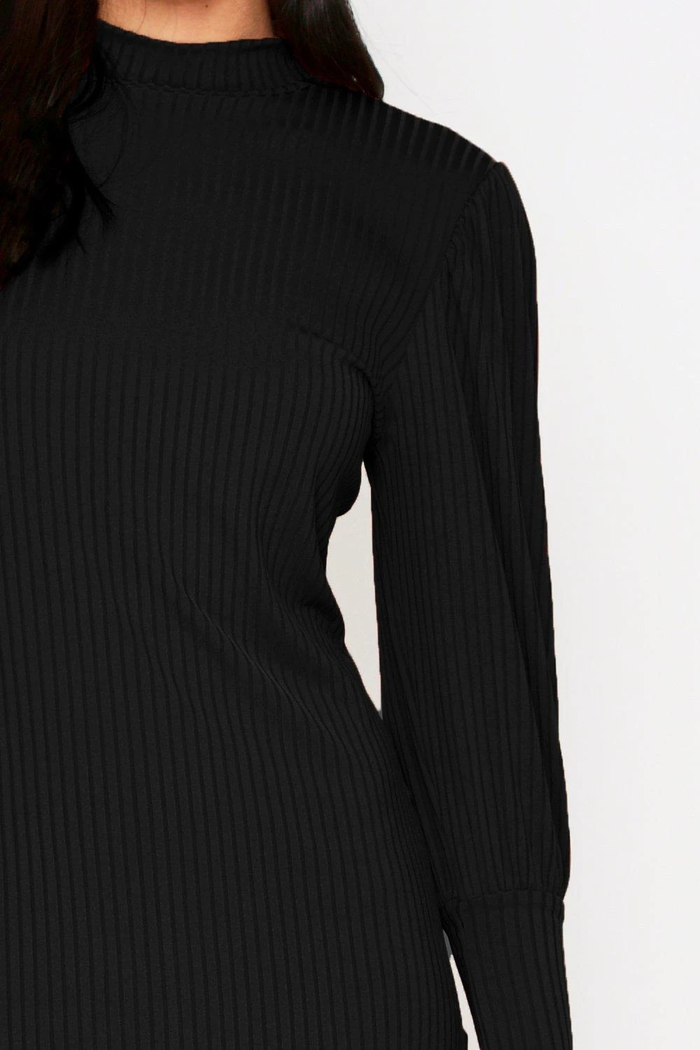 Puff Sleeve Swing Dress 4 Puff Sleeve Swing Dress - Image 4